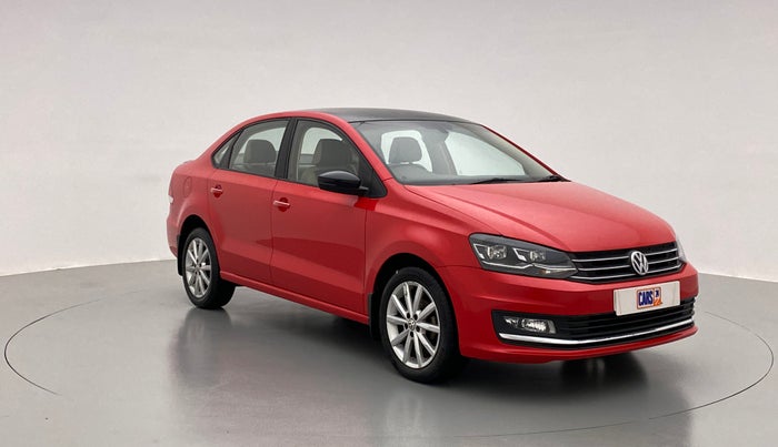 2018 Volkswagen Vento 1.2 TSI HIGHLINE PLUS AT, Petrol, Automatic, 84,790 km, Right Front Diagonal