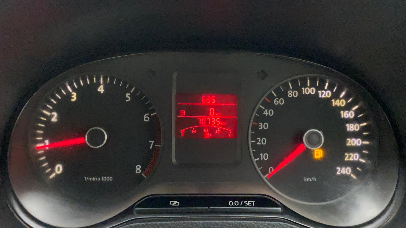 2013 Volkswagen Polo COMFORTLINE 1.2L PETROL, Petrol, Manual, 70,849 km, Odometer Image