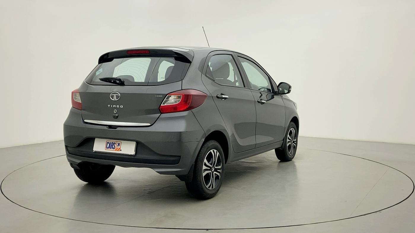 2022 Tata Tiago XZ+ CNG 1.2 RTN, CNG, Manual, 13,579 km, Right Back Diagonal