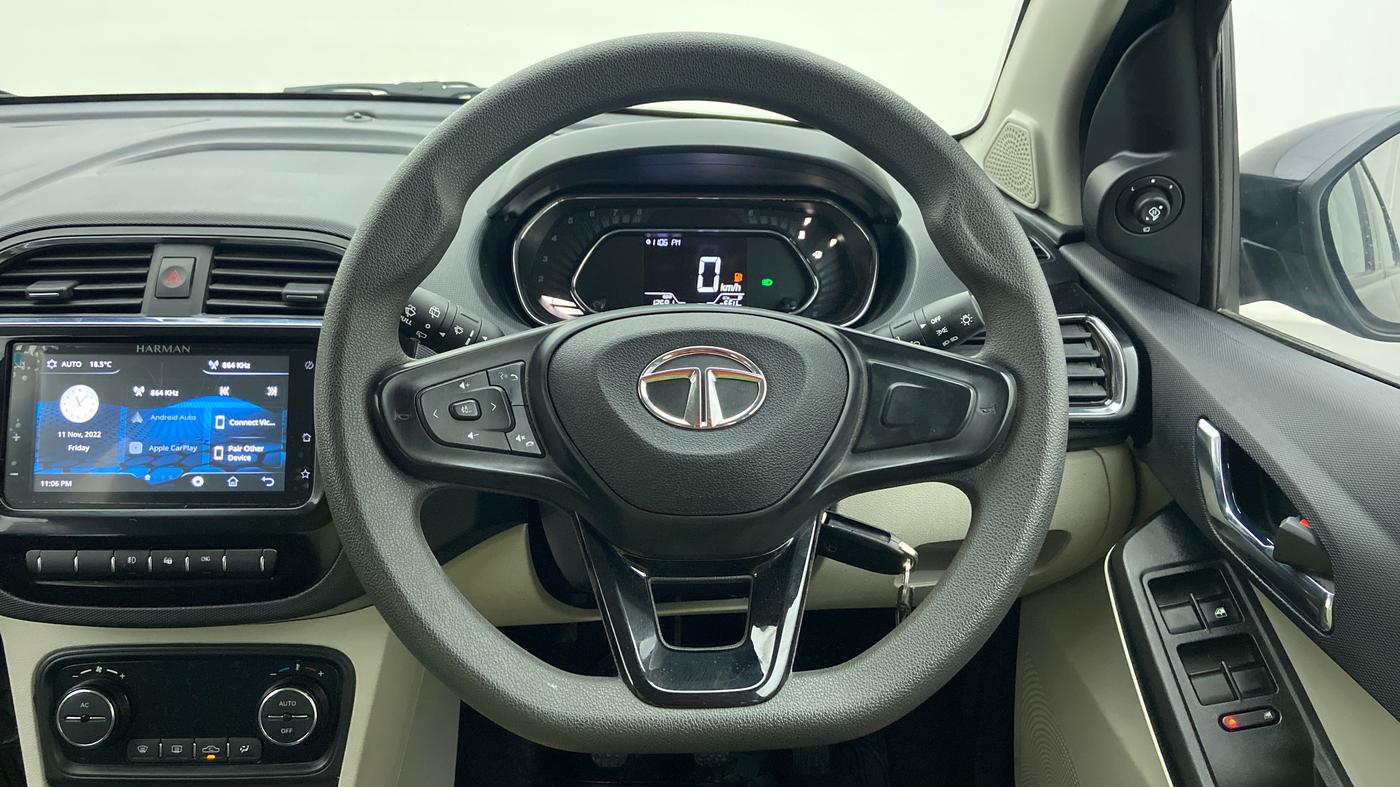 2022 Tata Tiago XZ+ CNG 1.2 RTN, CNG, Manual, 13,579 km, Steering Wheel Close Up