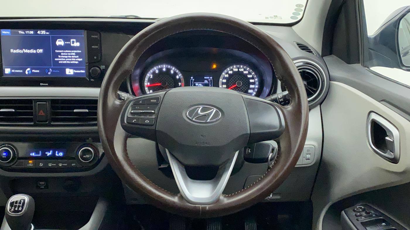 2022 Hyundai GRAND I10 NIOS SPORTZ 1.2 KAPPA VTVT CNG, CNG, Manual, 16,959 km, Steering Wheel Close Up