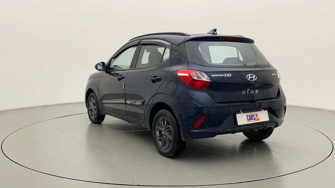 2022 Hyundai GRAND I10 NIOS SPORTZ 1.2 KAPPA VTVT CNG, CNG, Manual, 16,959 km, Left Back Diagonal