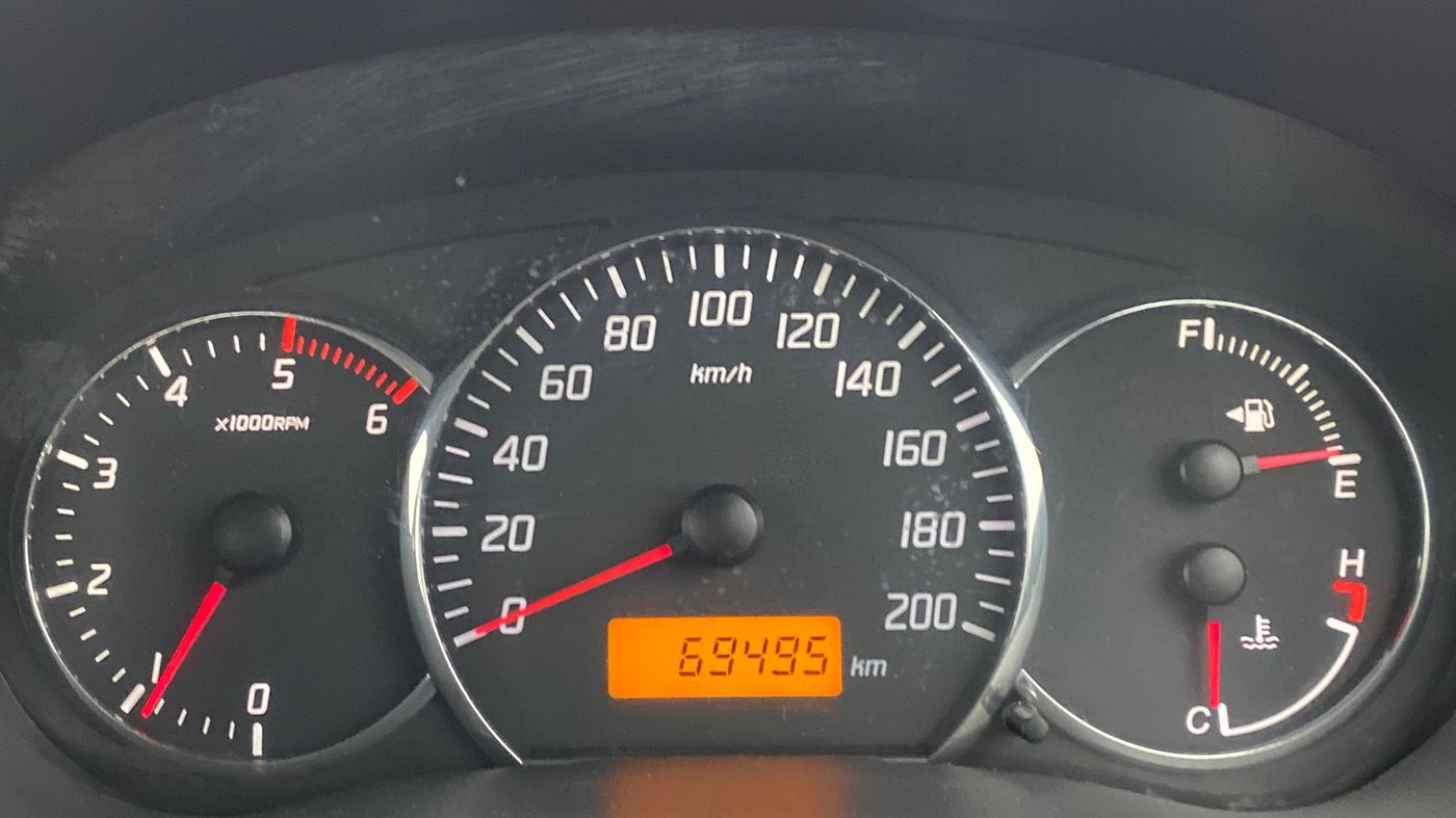 2009 Maruti Swift VDI, Diesel, Manual, 69,579 km, Odometer Image