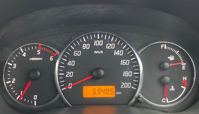 2009 Maruti Swift VDI, Diesel, Manual, 69,579 km, Odometer Image