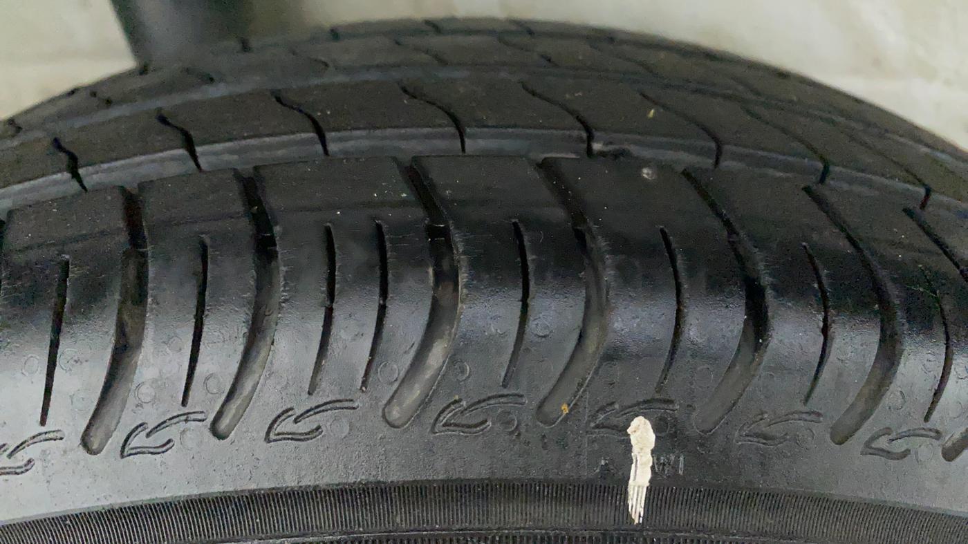 2020 Maruti S PRESSO VXI PLUS, Petrol, Manual, 20,411 km, Right Rear Tyre Tread