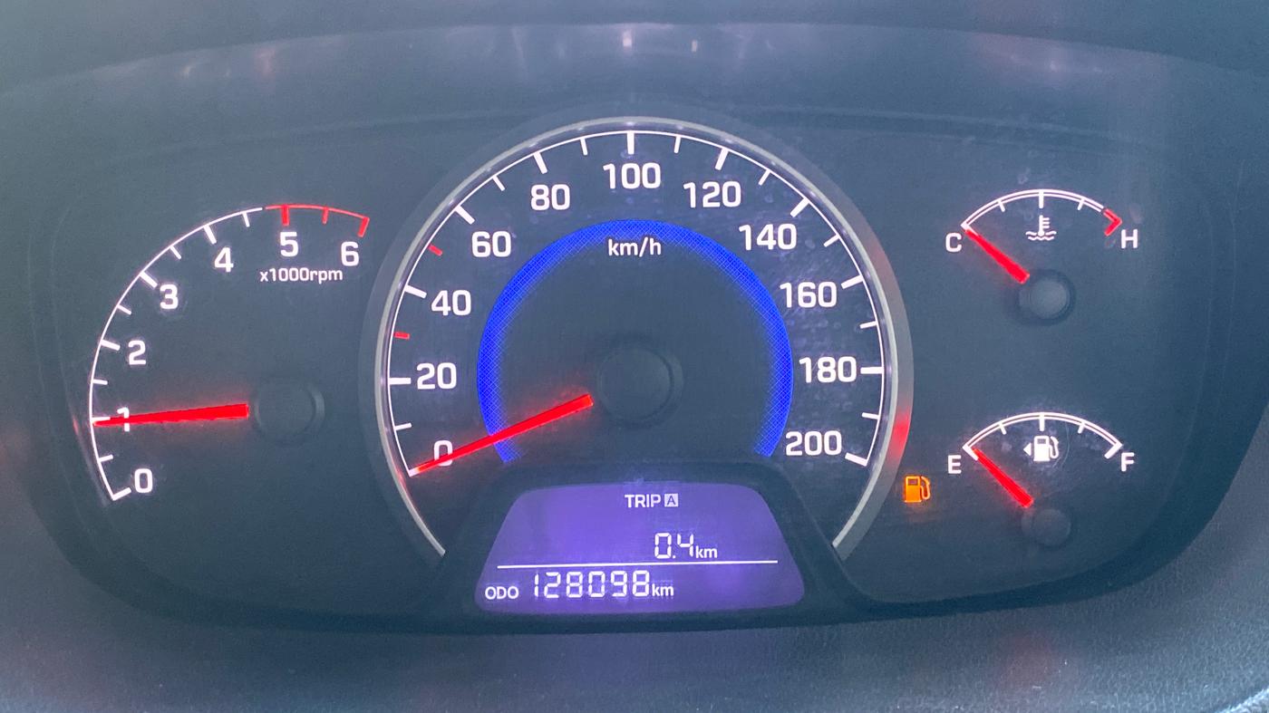 2016 Hyundai Grand i10 SPORTZ 1.1 CRDI, Diesel, Manual, 1,28,078 km, Odometer Image