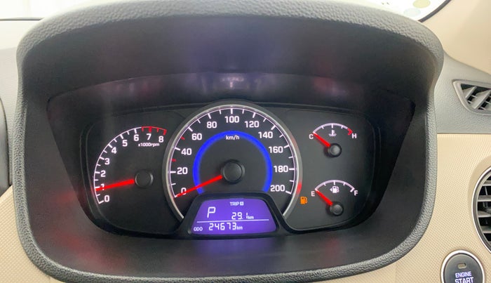 2016 Hyundai Grand i10 ASTA (O) AT 1.2 KAPPA VTVT, Petrol, Automatic, 24,673 km, Odometer Image