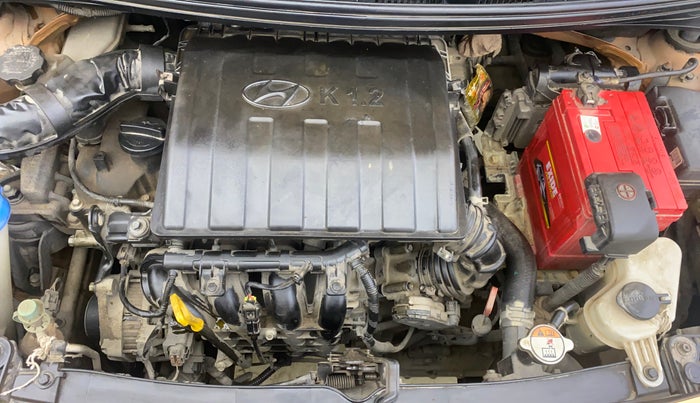 2016 Hyundai Grand i10 ASTA (O) AT 1.2 KAPPA VTVT, Petrol, Automatic, 24,673 km, Engine View