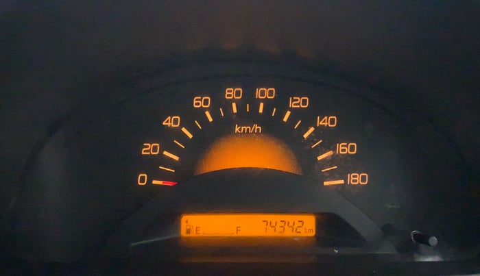 2018 Maruti Wagon R 1.0 LXI CNG, CNG, Manual, 74,452 km, Odometer Image