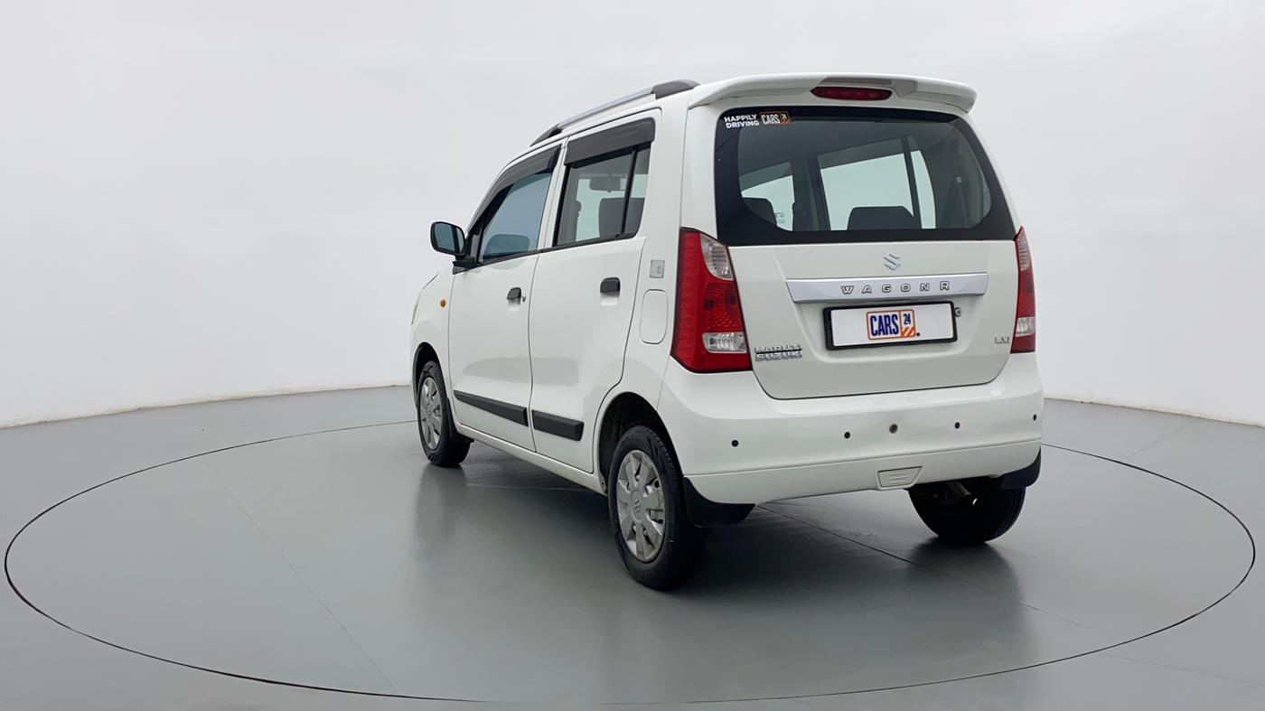 2018 Maruti Wagon R 1.0 LXI CNG, CNG, Manual, 74,452 km, Left Back Diagonal