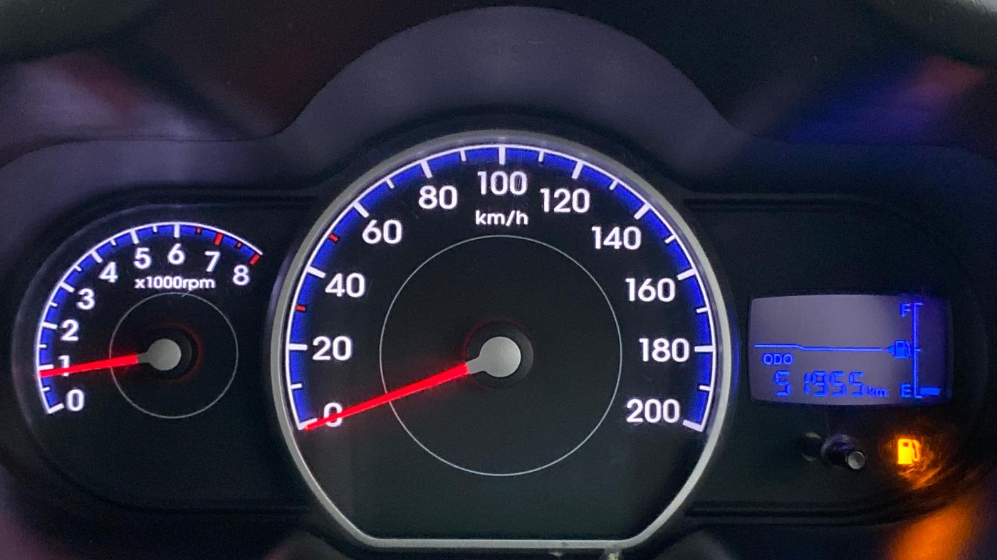 2011 Hyundai i10 MAGNA 1.2, Petrol, Manual, 51,953 km, Odometer Image