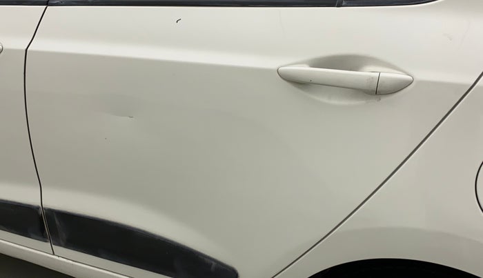 2017 Hyundai Grand i10 MAGNA 1.2 KAPPA VTVT, CNG, Manual, 42,006 km, Rear left door - Slightly dented