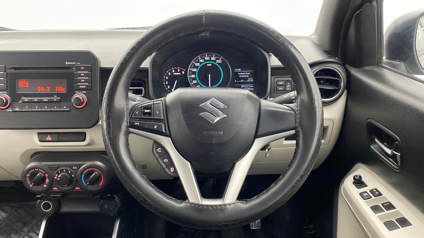 2020 Maruti IGNIS DELTA 1.2 K12, Petrol, Manual, 27,804 km, Steering Wheel Close Up