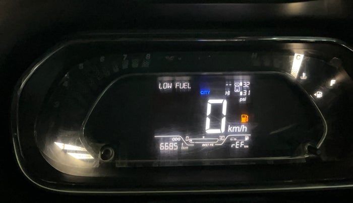 2021 Tata NEXON XZ PLUS PETROL SUNROOF, Petrol, Manual, 66,842 km, Odometer Image