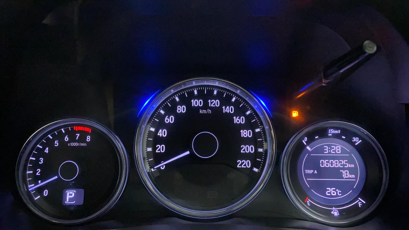 2017 Honda City 1.5L I-VTEC ZX CVT, CNG, Automatic, 61,053 km, Odometer Image
