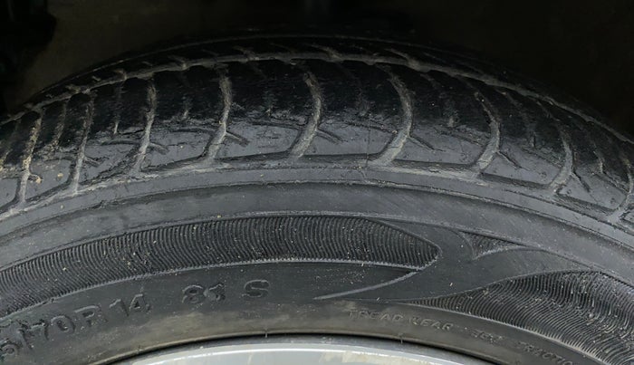 2015 Maruti Celerio VXI AGS, Petrol, Automatic, 51,320 km, Left Front Tyre Tread