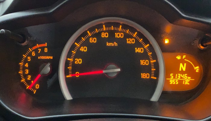 2015 Maruti Celerio VXI AGS, Petrol, Automatic, 51,320 km, Odometer Image