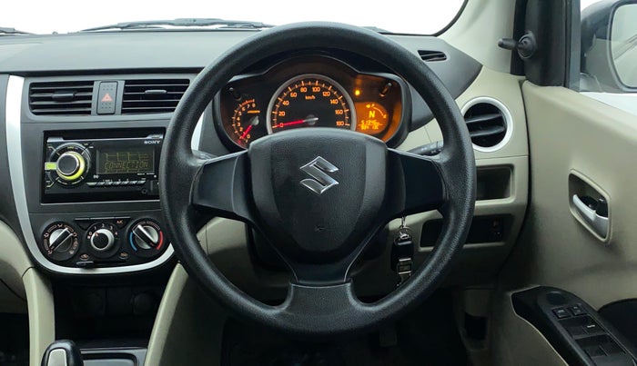 2015 Maruti Celerio VXI AGS, Petrol, Automatic, 51,320 km, Steering Wheel Close Up
