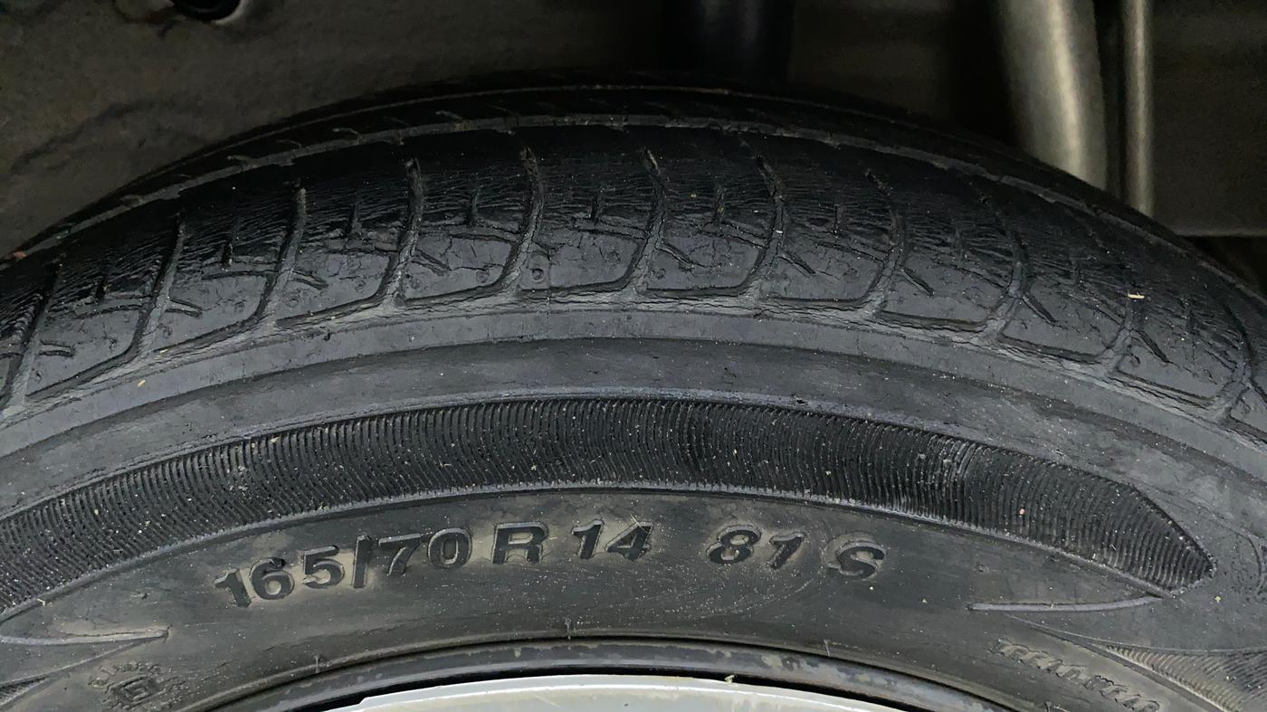 2015 Maruti Celerio VXI AGS, Petrol, Automatic, 51,320 km, Left Rear Tyre Tread