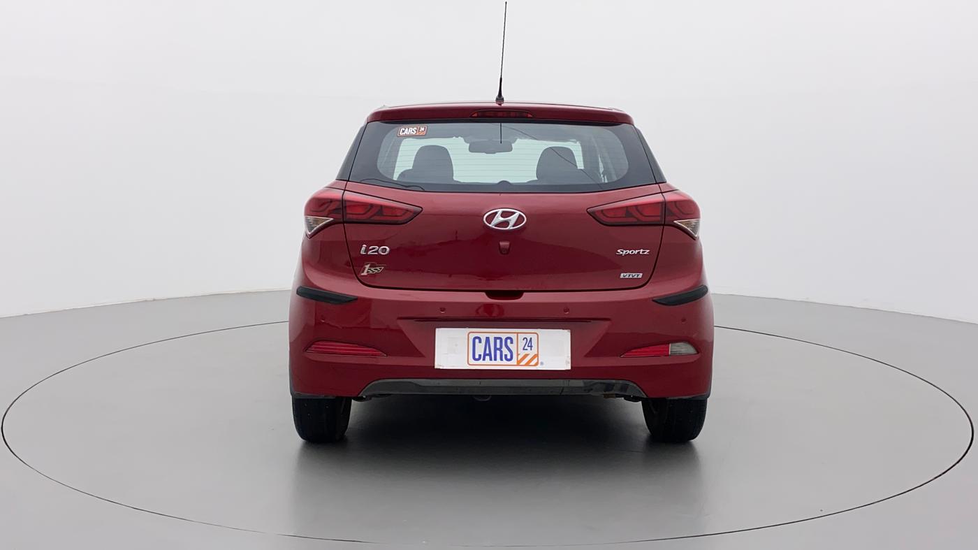2015 Hyundai Elite i20 SPORTZ 1.2, Petrol, Manual, 50,359 km, Back/Rear