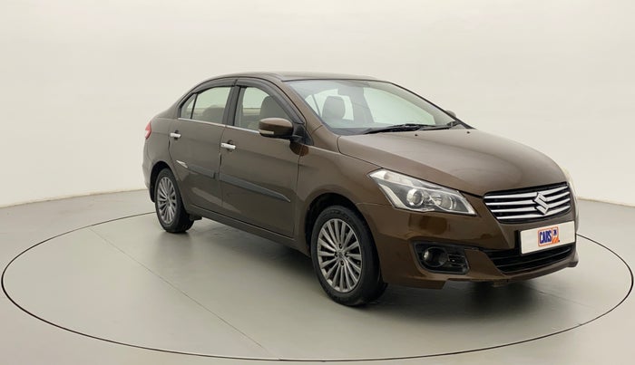 2015 Maruti Ciaz ZXI+, Petrol, Manual, 93,082 km, Right Front Diagonal