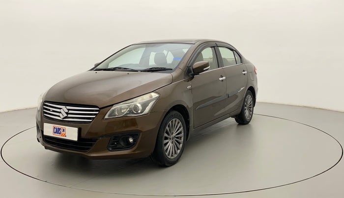 2015 Maruti Ciaz ZXI+, Petrol, Manual, 93,082 km, Left Front Diagonal