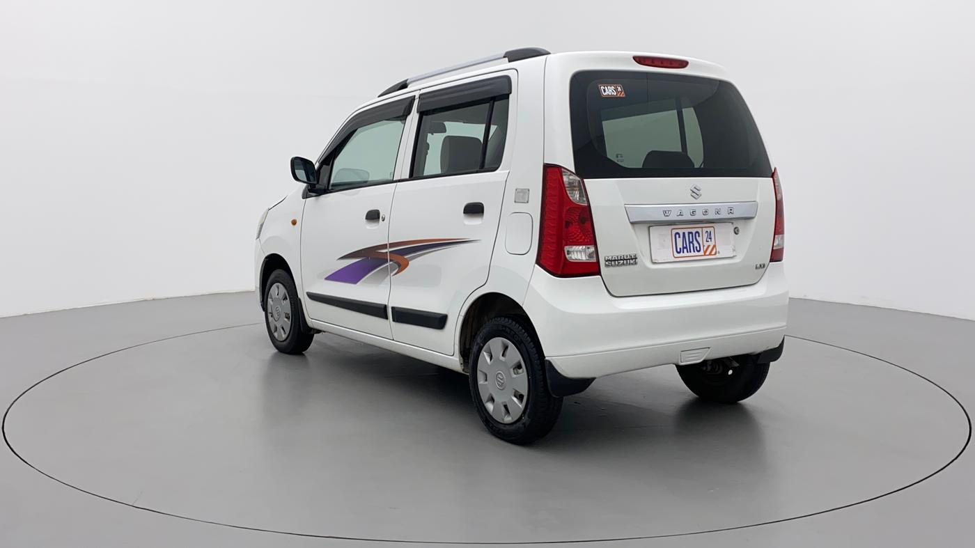 2014 Maruti Wagon R 1.0 LXI CNG, CNG, Manual, 1,11,079 km, Left Back Diagonal