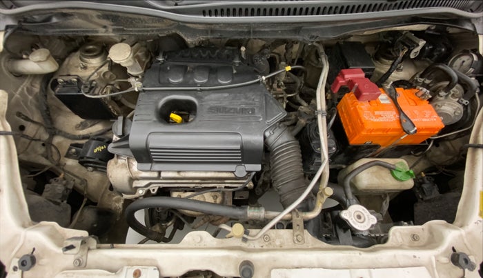 2014 Maruti Wagon R 1.0 LXI CNG, CNG, Manual, 1,11,079 km, Open Bonet