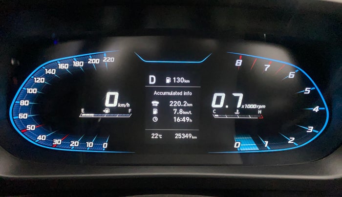 2022 Hyundai NEW I20 SPORTZ 1.2 AT, Petrol, Automatic, 25,306 km, Odometer Image
