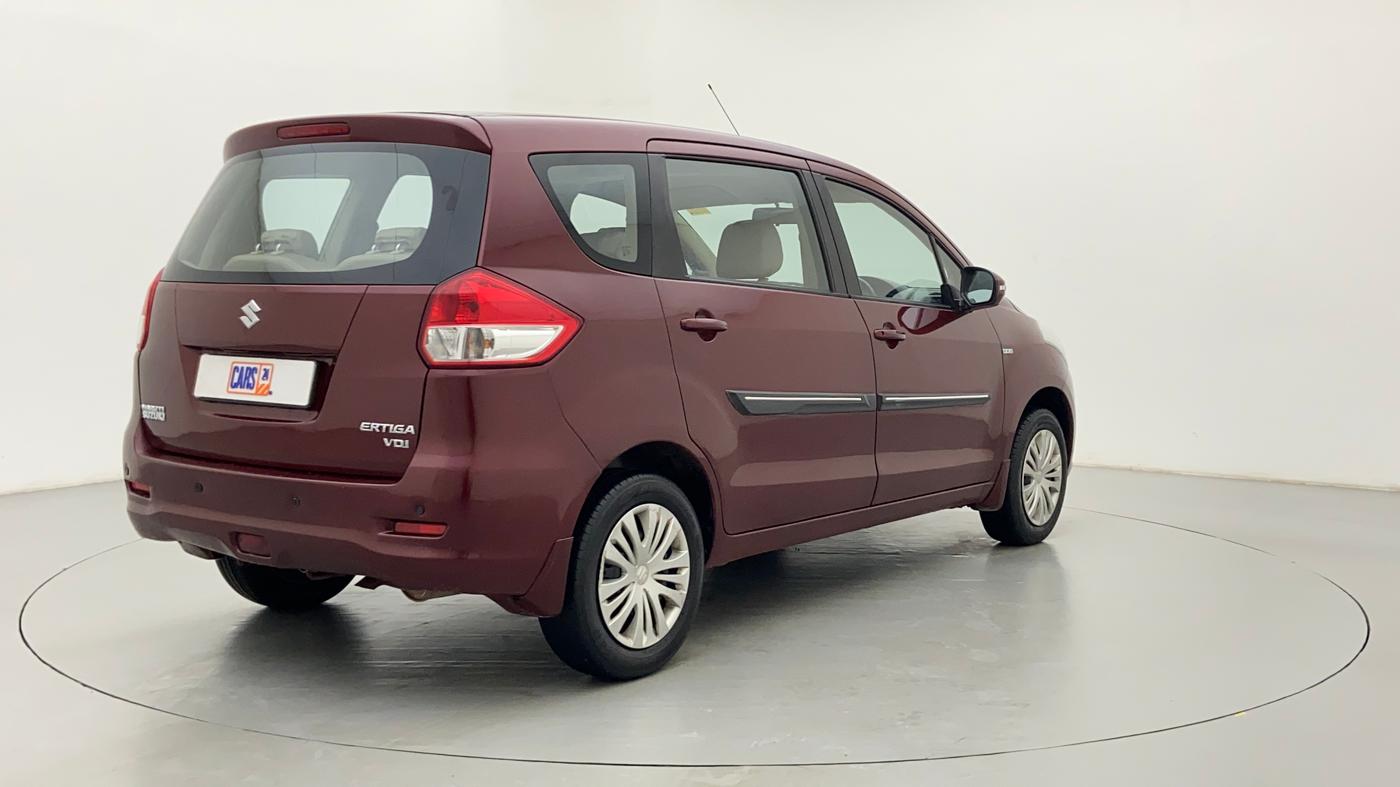 2014 Maruti Ertiga VDI ABS, Diesel, Manual, 64,616 km, Right Back Diagonal