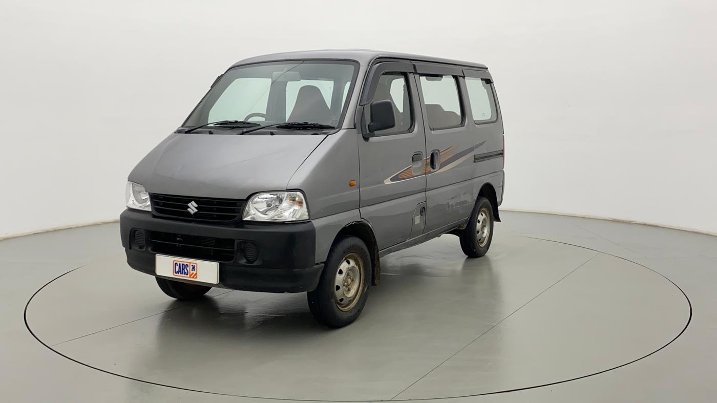 2019 Maruti Eeco 5 STR WITH A/C+HTR CNG, CNG, Manual, 55,293 km, Left Front Diagonal