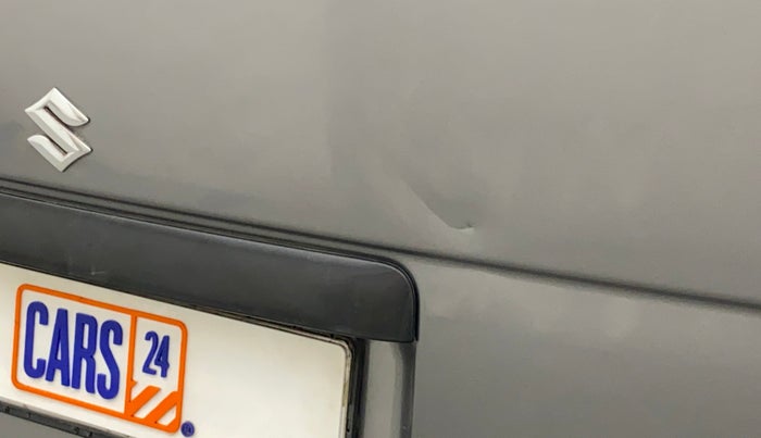 2019 Maruti Eeco 5 STR WITH A/C+HTR CNG, CNG, Manual, 55,293 km, Dicky (Boot door) - Slightly dented