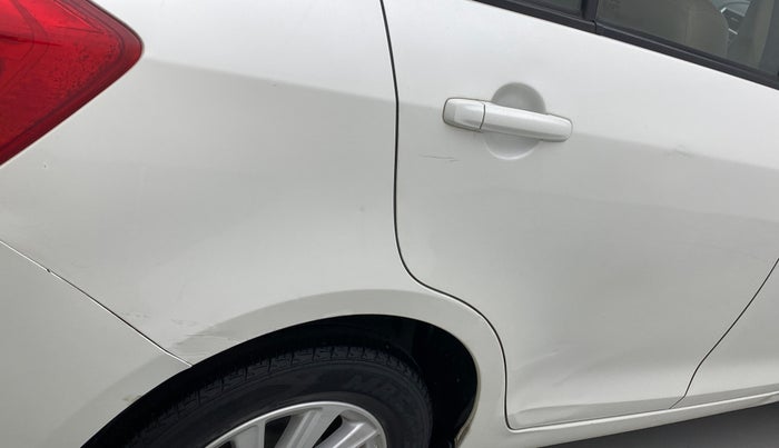 2016 Maruti Swift Dzire ZXI, Petrol, Manual, 69,802 km, Right quarter panel - Slightly dented