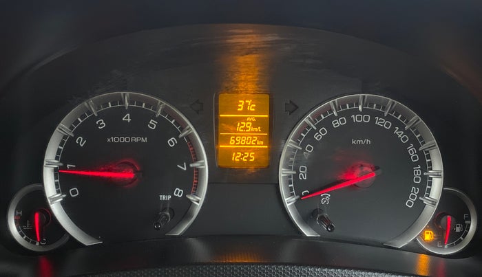 2016 Maruti Swift Dzire ZXI, Petrol, Manual, 69,802 km, Odometer Image