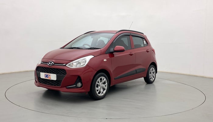 2017 Hyundai Grand i10 SPORTZ 1.2 KAPPA VTVT, Petrol, Manual, 36,621 km, Left Front Diagonal
