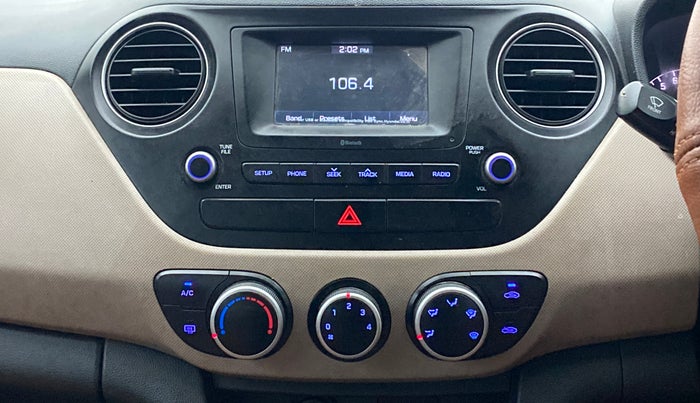 2017 Hyundai Grand i10 SPORTZ 1.2 KAPPA VTVT, Petrol, Manual, 36,621 km, Air Conditioner