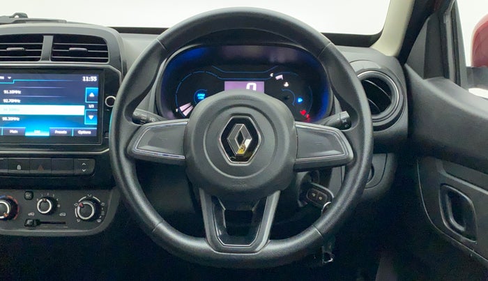 2022 Renault Kwid RXT 1.0 AMT, Petrol, Automatic, 12,136 km, Steering Wheel Close Up