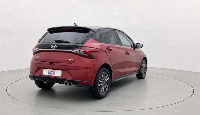 2022 Hyundai NEW I20 N LINE N8 1.0 TURBO GDI DCT DUAL TONE, Petrol, Automatic, 11,071 km, Right Back Diagonal