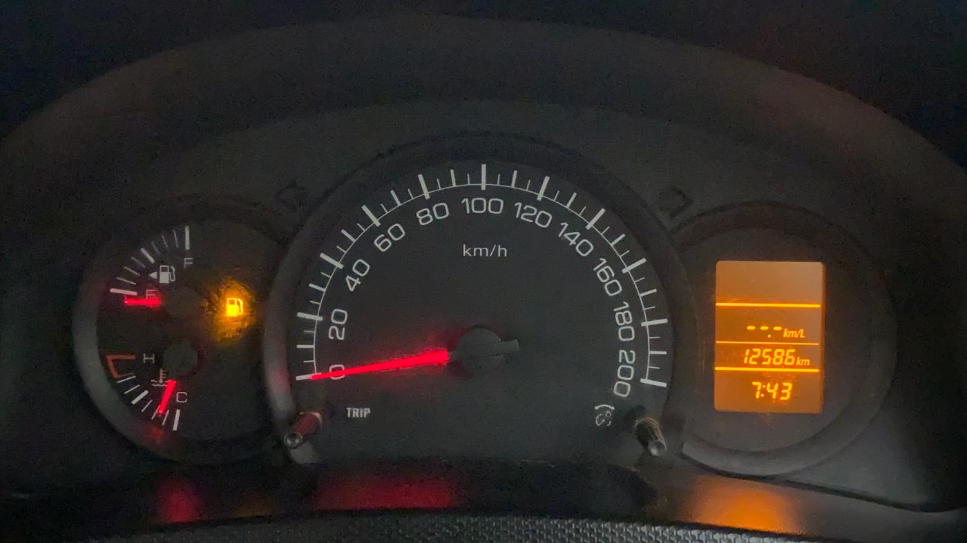 2012 Maruti Swift Dzire LXI, Petrol, Manual, 12,586 km, Odometer Image