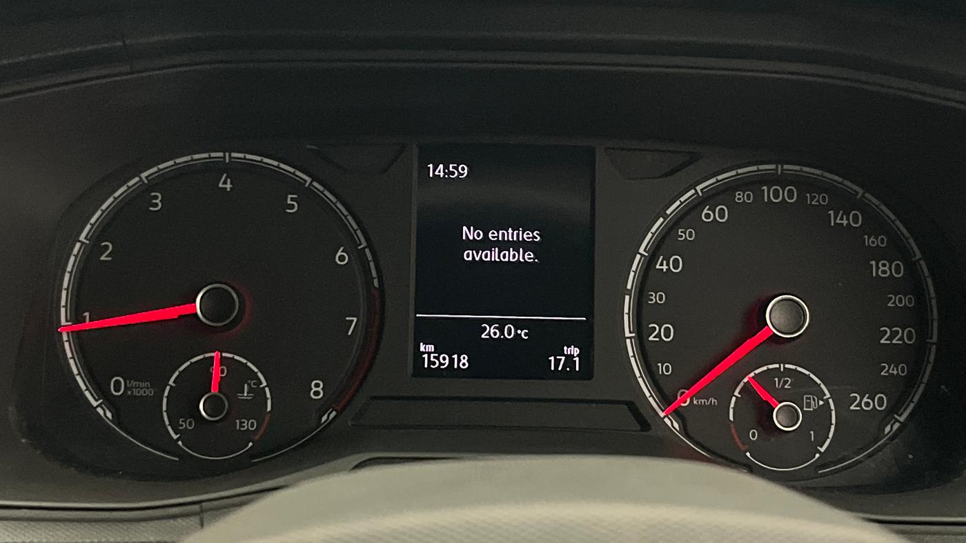 2024 Volkswagen TAIGUN COMFORTLINE 1.0 TSI MT, Petrol, Manual, 15,899 km, Odometer Image