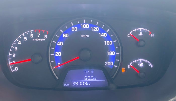 2015 Hyundai Xcent S 1.2, Petrol, Manual, 39,050 km, Odometer Image