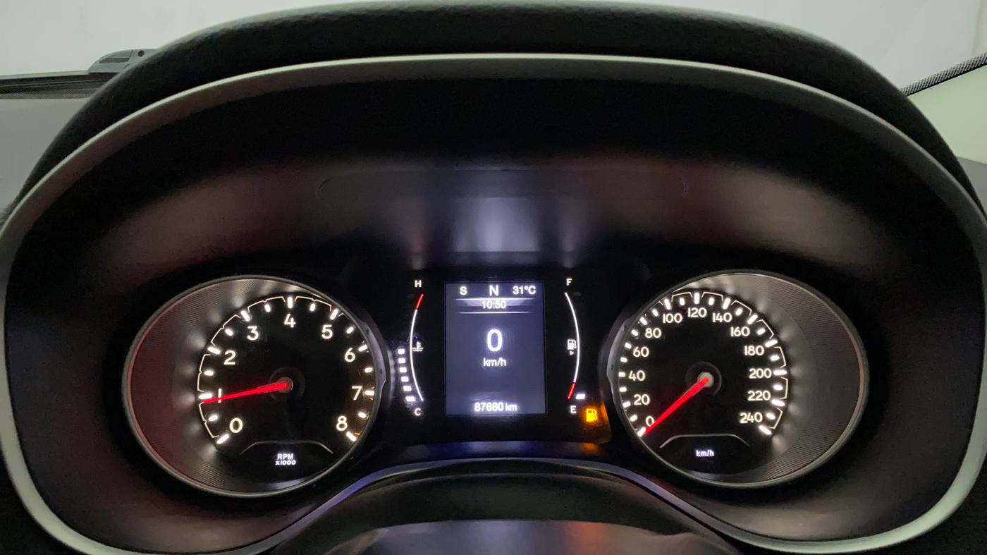 2018 Jeep Compass LIMITED 1.4 PETROL AT, Petrol, Automatic, 87,680 km, Odometer Image