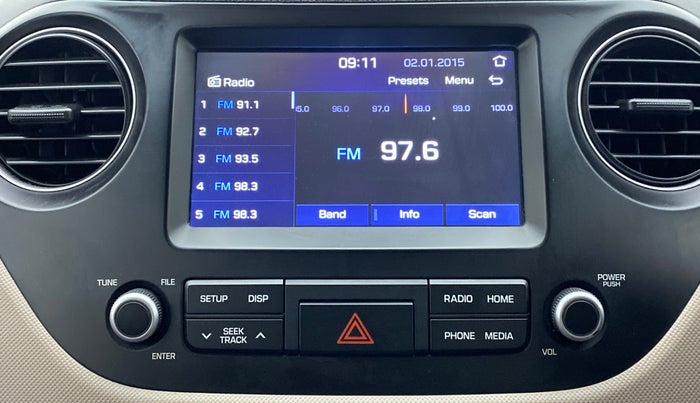 2018 Hyundai Grand i10 SPORTZ AT 1.2 KAPPA VTVT, Petrol, Automatic, 50,406 km, Infotainment System