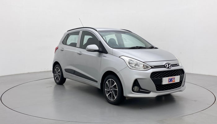 2018 Hyundai Grand i10 SPORTZ AT 1.2 KAPPA VTVT, Petrol, Automatic, 50,406 km, Right Front Diagonal
