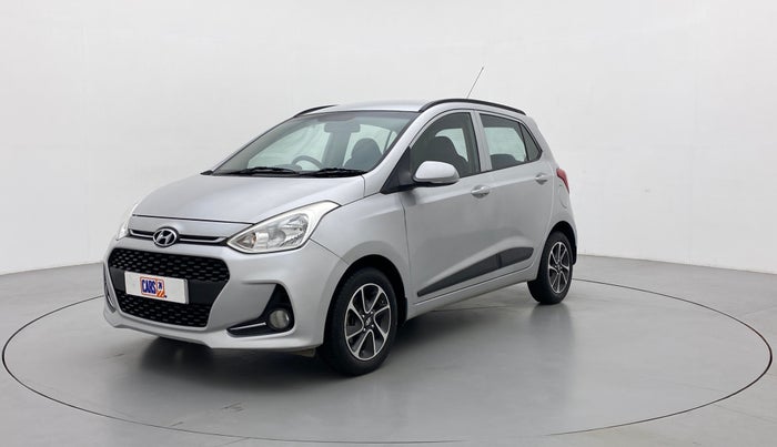 2018 Hyundai Grand i10 SPORTZ AT 1.2 KAPPA VTVT, Petrol, Automatic, 50,406 km, Left Front Diagonal