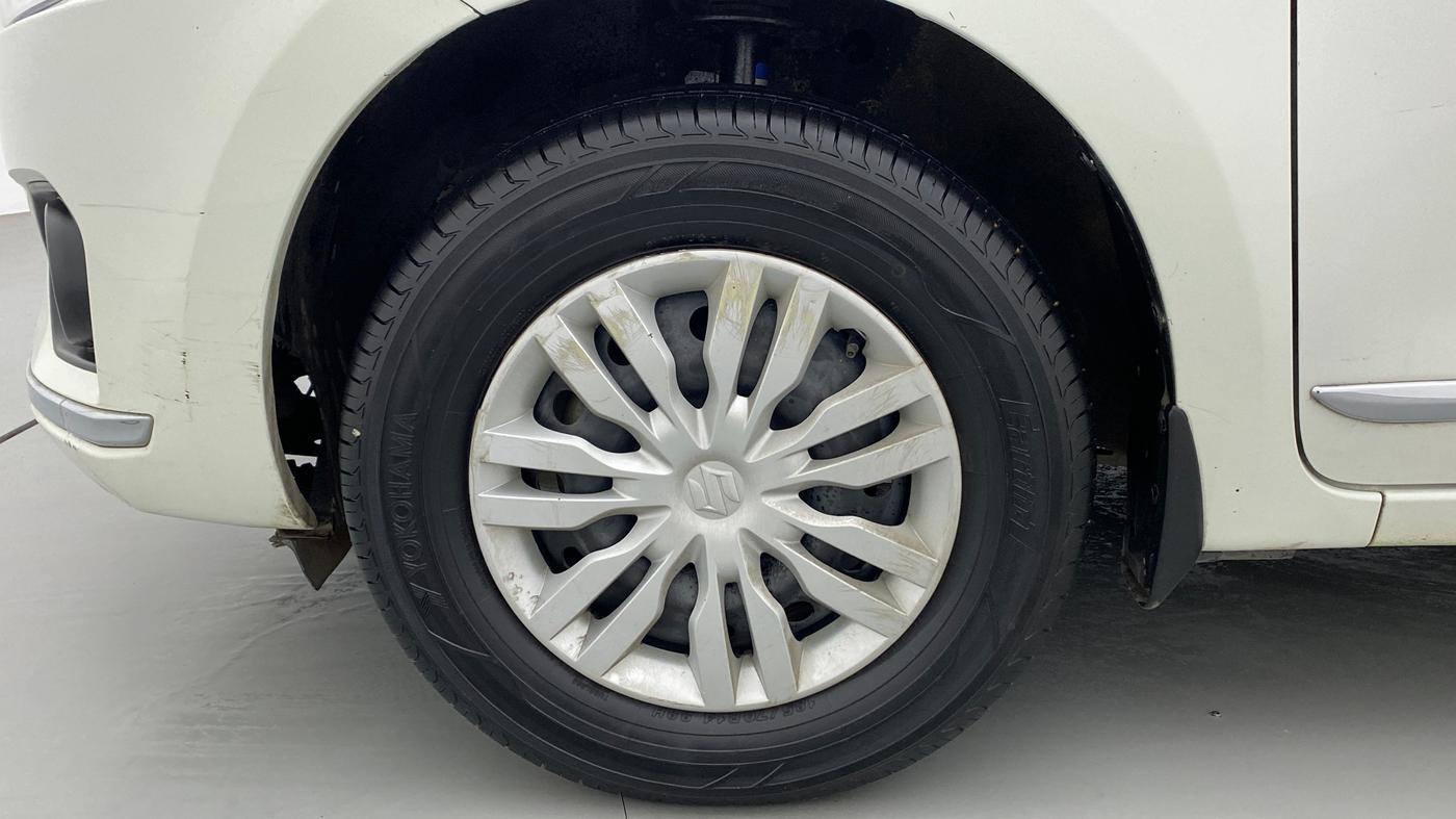 2019 Maruti Dzire VXI, Petrol, Manual, 86,535 km, Left Front Wheel
