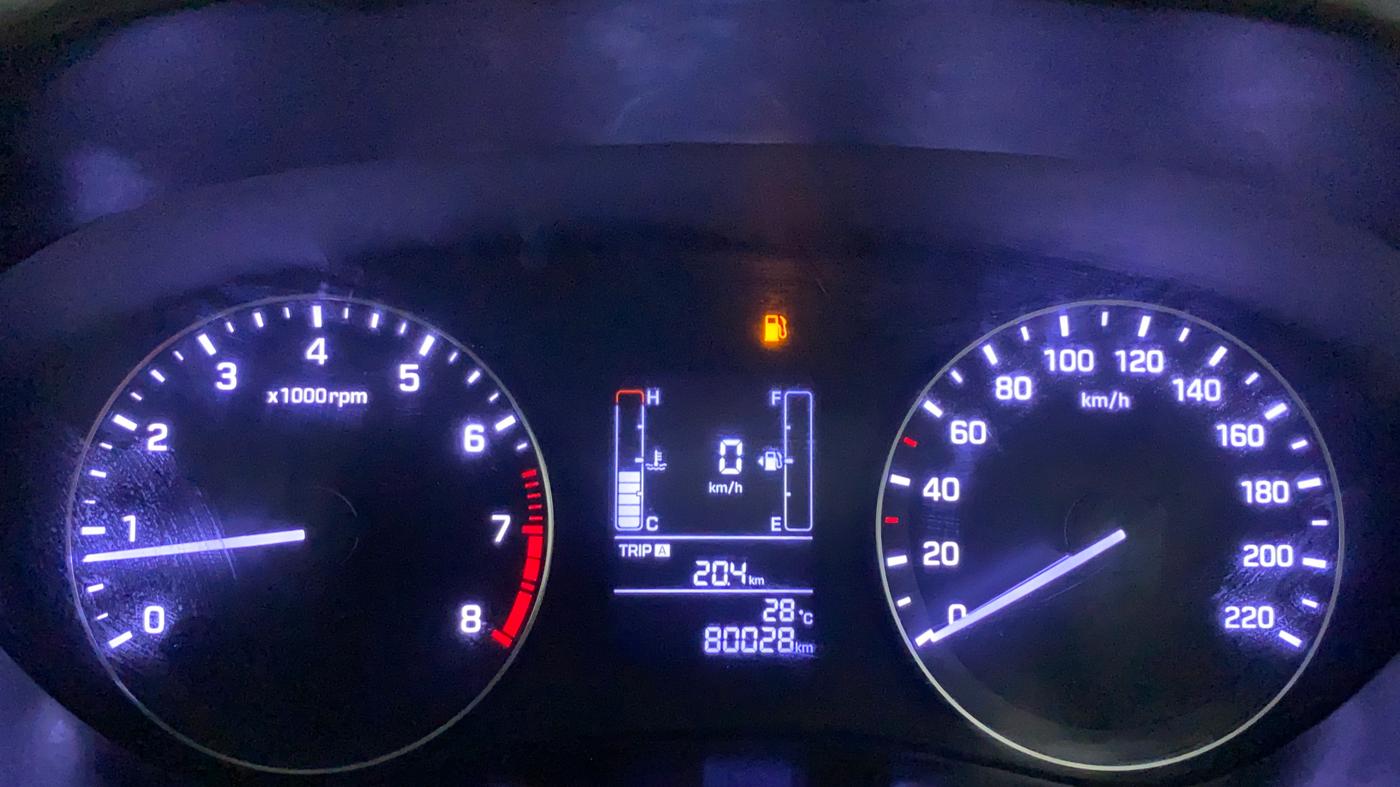 2016 Hyundai Elite i20 SPORTZ 1.2, Petrol, Manual, 80,028 km, Odometer Image