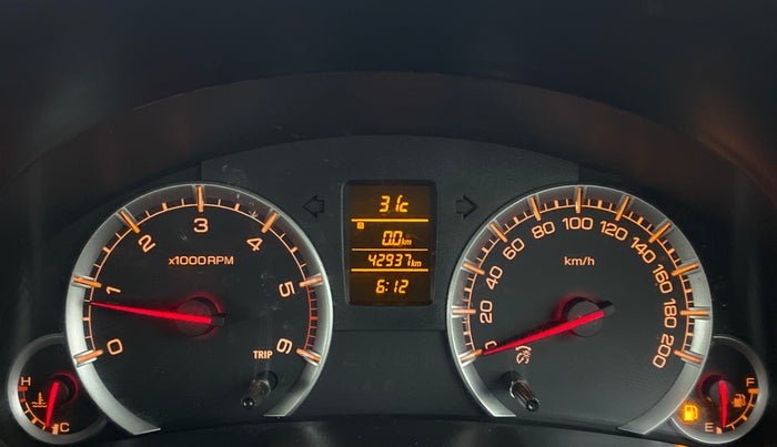 2017 Maruti Swift ZDI, Diesel, Manual, 43,185 km, Odometer Image