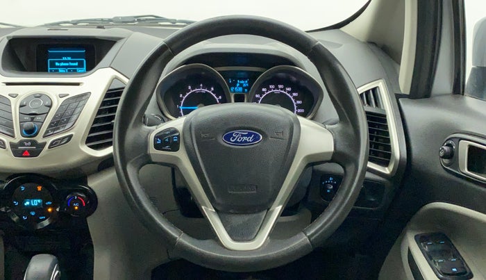 2017 Ford Ecosport TITANIUM 1.5L PETROL AT, Petrol, Automatic, 1,21,538 km, Steering Wheel Close Up