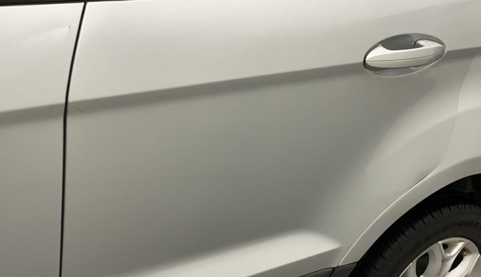 2017 Ford Ecosport TITANIUM 1.5L PETROL AT, Petrol, Automatic, 1,21,538 km, Rear left door - Minor scratches